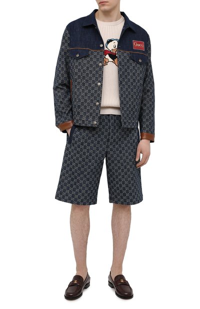 Джинсовые шорты GUCCI, арт. 649093/XDBK1, фото 2