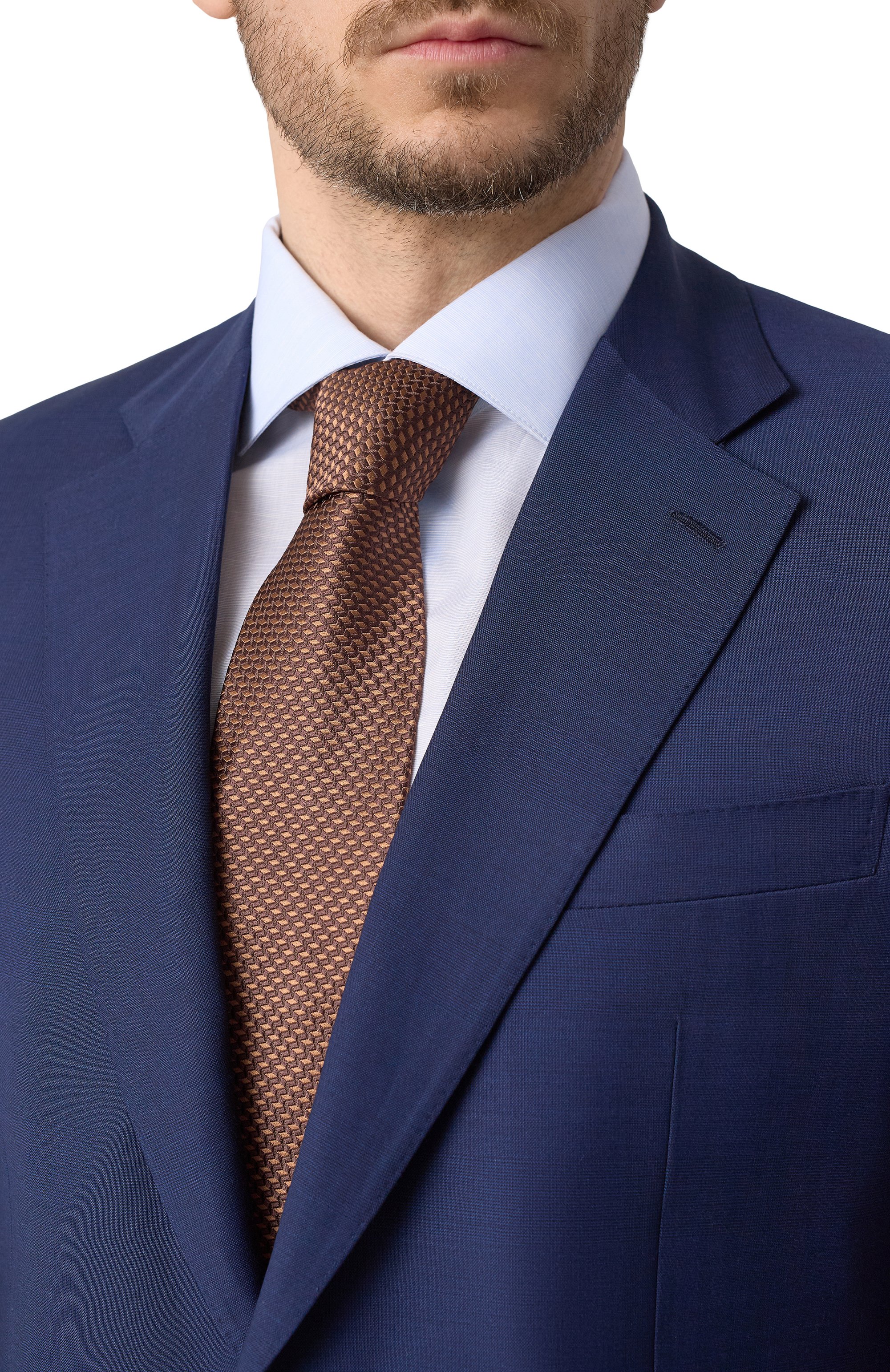 Шелковый галстук KITON, арт. UCRVKLC03L1210, фото 2