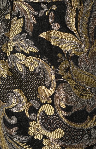 Брюки DOLCE & GABBANA золотого цвета по цене 99500 руб., арт. FTA93T/HJMF3, фото 5 Брюки DOLCE & GABBANA, арт. FTA93T/HJMF3, фото 5
