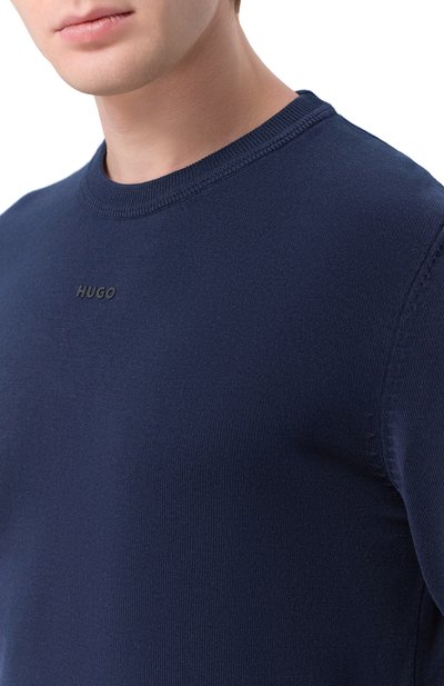 Хлопковый джемпер HUGO, арт. 50553588, фото 5