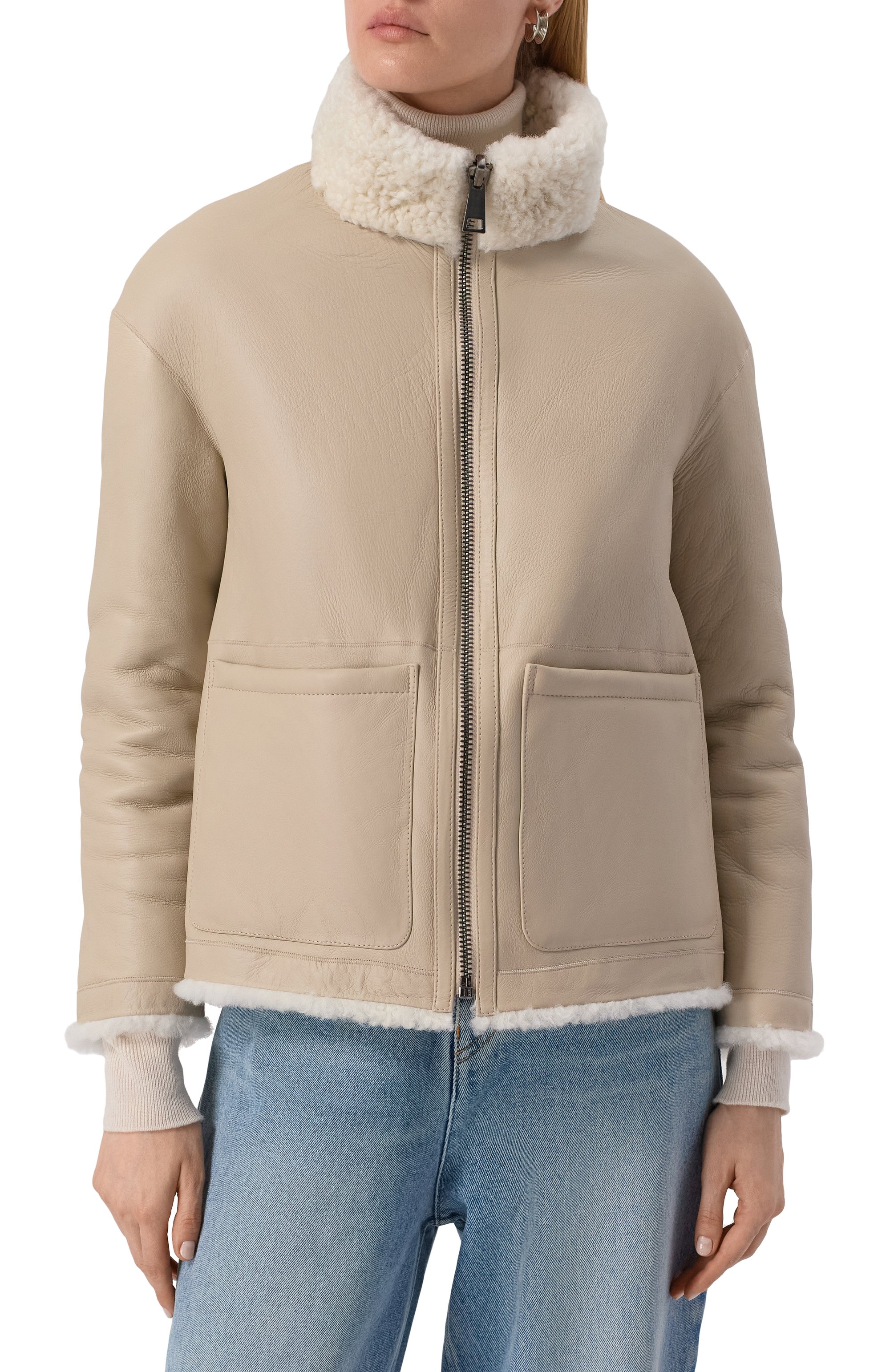 Двусторонняя дубленка SIMONETTA RAVIZZA, арт. F05JA250H33, фото 6