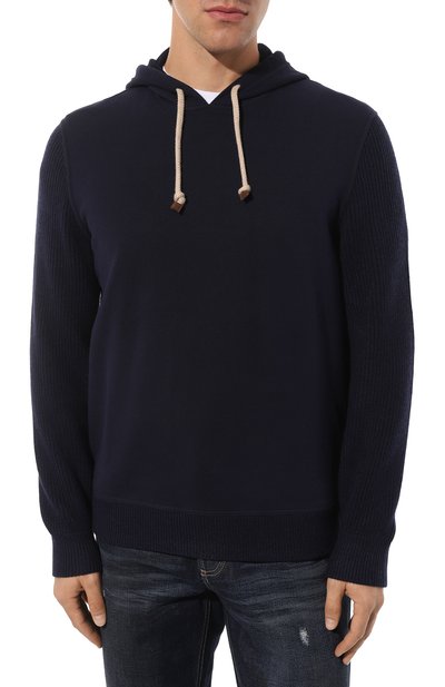 Хлопковое худи BRUNELLO CUCINELLI, арт. MTU23B2215, фото 3