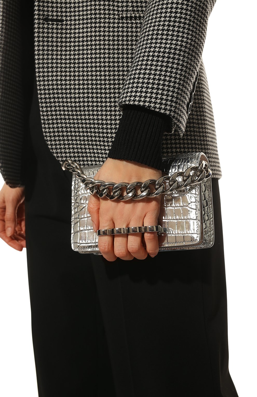 Сумка knuckle mini ALEXANDER MCQUEEN, арт. 696813/14C34, фото 2