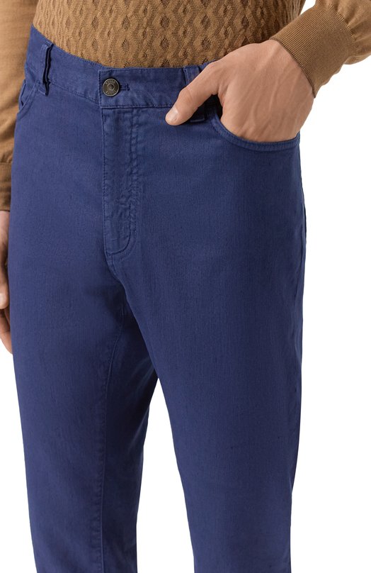 Джинсы Zegna CITYX/RUDP16A7 Синий  CITYX/RUDP16A7 Фото 5