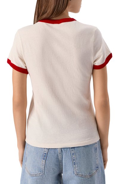 Хлопковая футболка RE/DONE, арт. 024-02WSRT002, фото 4