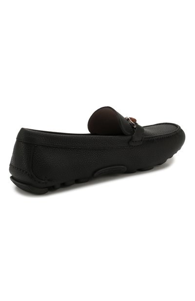 Кожаные мокасины FERRAGAMO, арт. Z-07262923E, фото 4