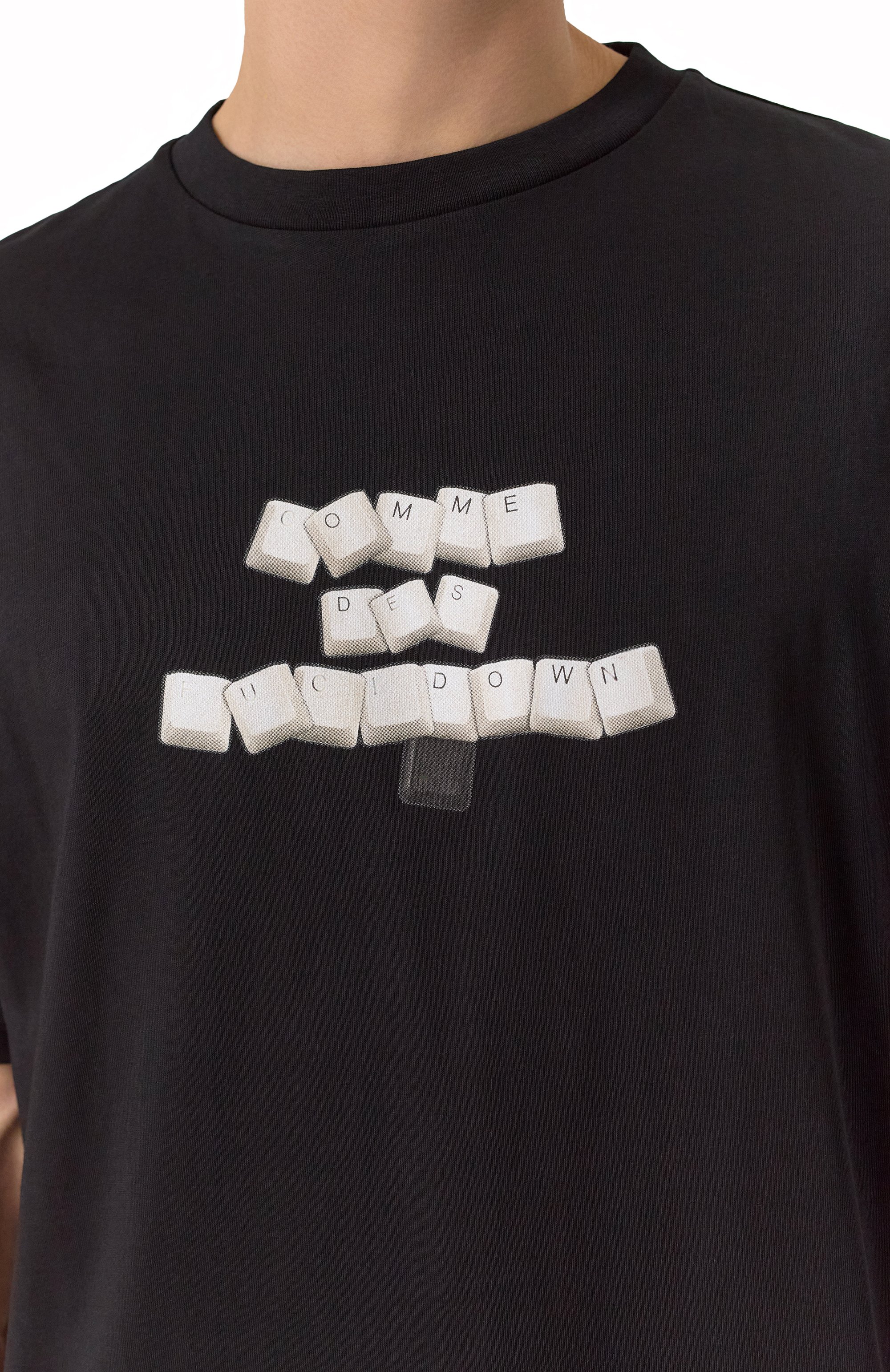 Хлопковая футболка COMME DES FUCKDOWN, арт. CFABM01589, фото 5