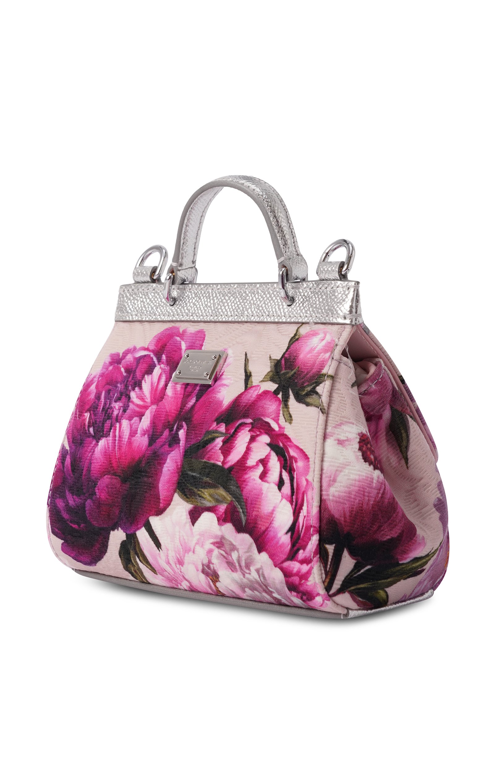 Сумка sicily DOLCE & GABBANA розового цвета по цене 86250 руб., арт. EB0003/A0870, фото 2 Сумка sicily DOLCE & GABBANA, арт. EB0003/A0870, фото 2