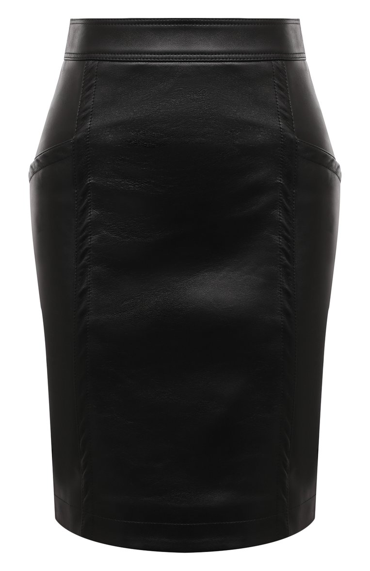 Кожаная юбка SAINT LAURENT, арт. 644258/YC2ZZ, фото 1