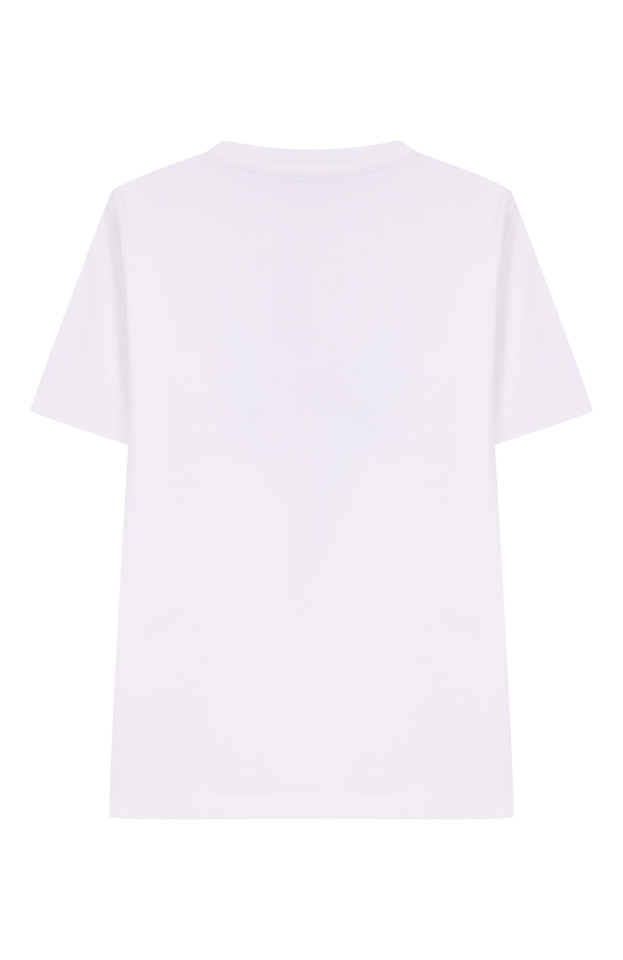 Хлопковая футболка PAUL & SHARK JUNIOR, арт. WQM00H/LAA54/6A-8A, фото 2