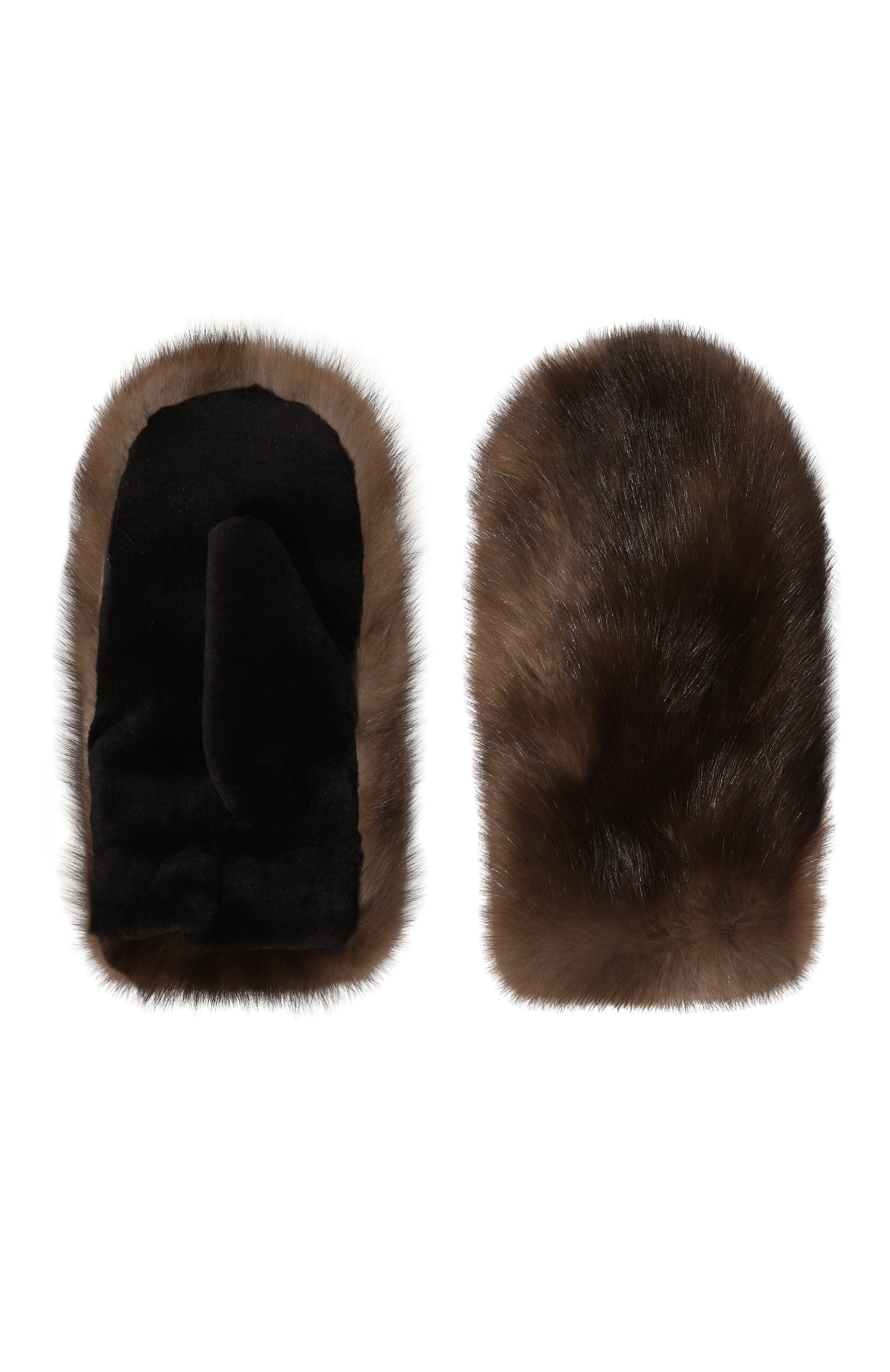 Варежки из меха норки и соболя FURLAND, арт. 0226330450004600000, фото 3