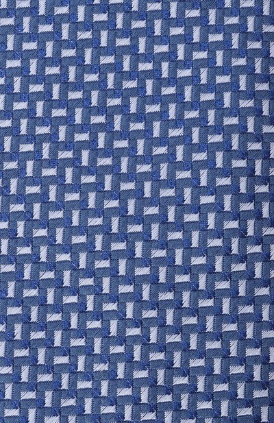 Шелковый галстук ZILLI синего цвета по цене 38600 руб., арт. CRAV02M0600VSJQ00, фото 4 Шелковый галстук ZILLI, арт. CRAV02M0600VSJQ00, фото 4