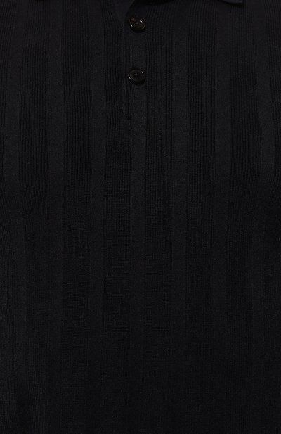 Поло из хлопка и кашемира CORTIGIANI, арт. 1AS101, фото 5