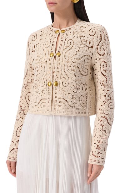 Хлопковый кардиган TWINSET, арт. 251TS3033, фото 3