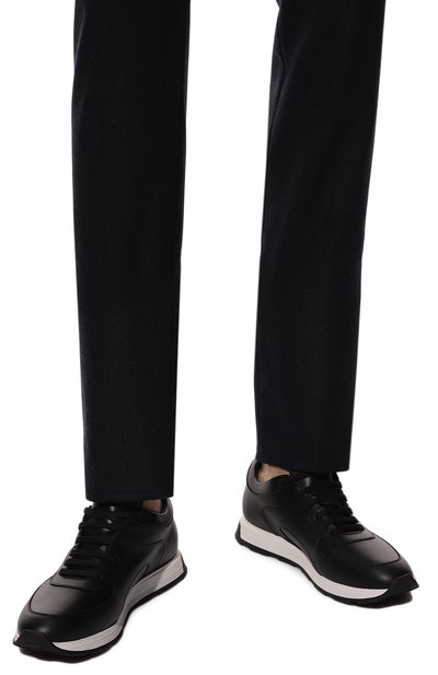 Кожаные кроссовки STEFANO RICCI, арт. US61_G6436/WY, фото 3