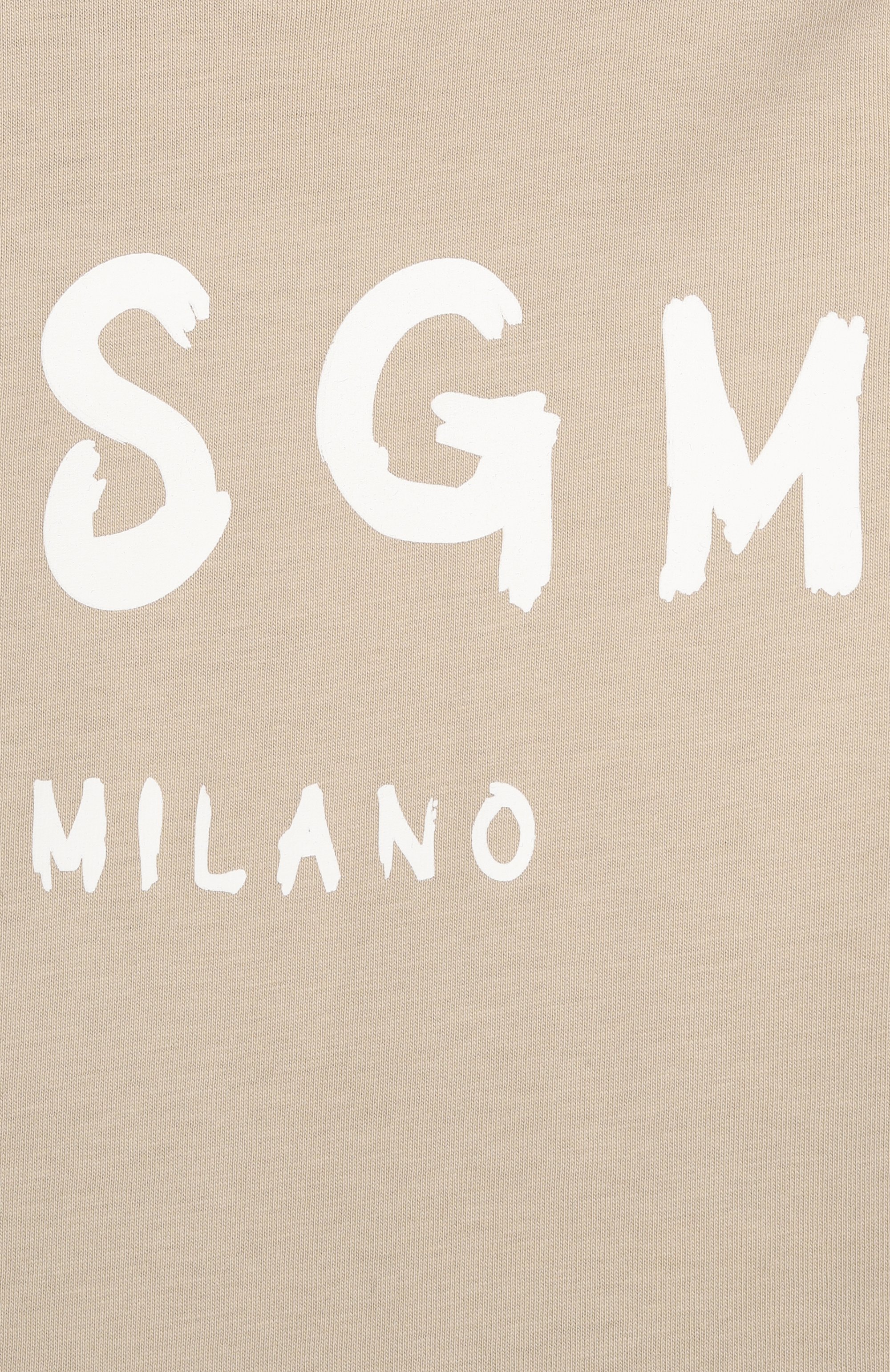 Хлопковая футболка MSGM KIDS, арт. S6MSUNTH266, фото 3