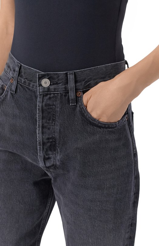 Джинсы 90’s Pinch Waist Agolde A154C-1157 Чёрный  A154C-1157 Фото 5