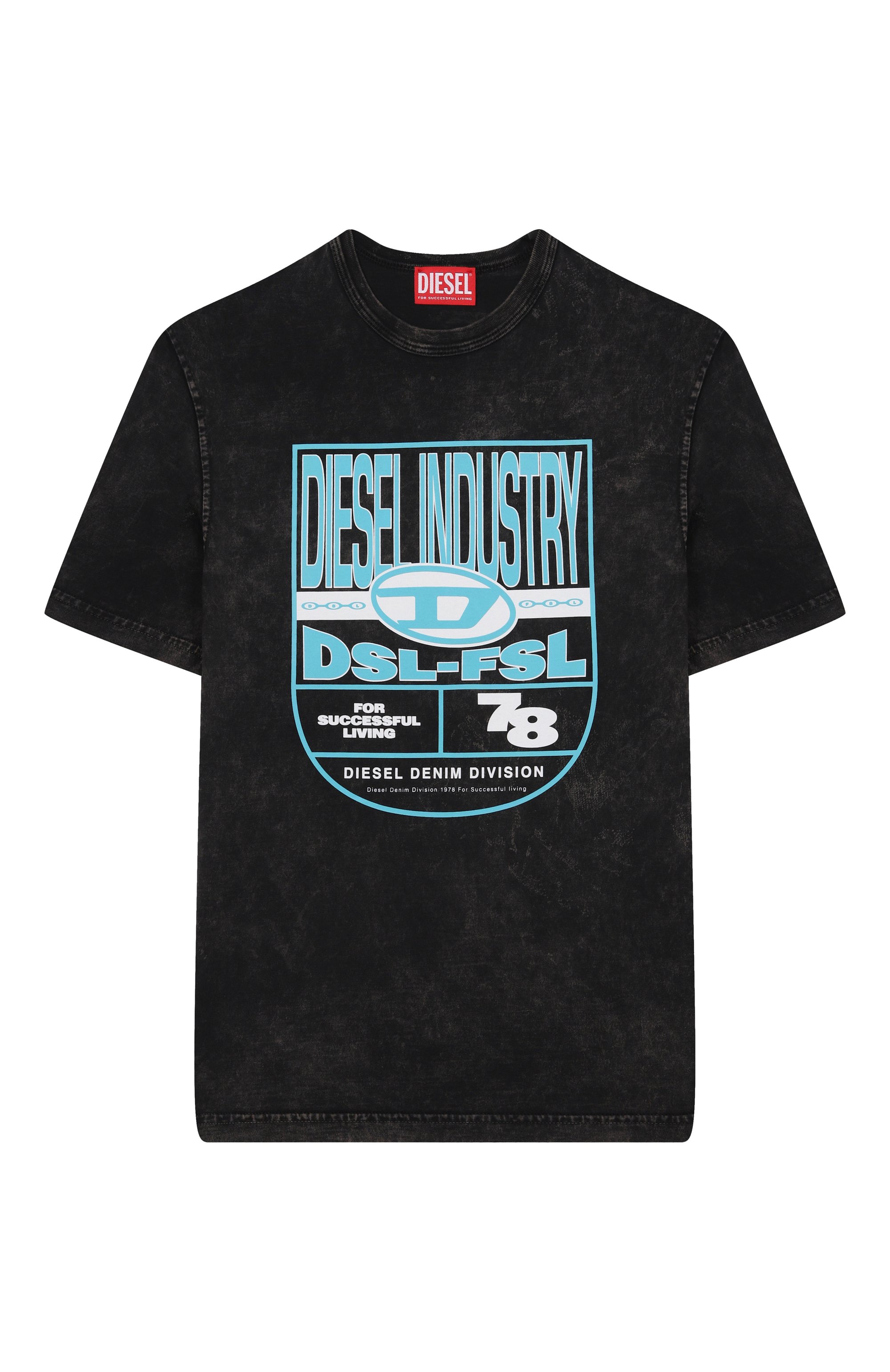 Хлопковая футболка DIESEL, арт. J02253/0THAH, фото 1