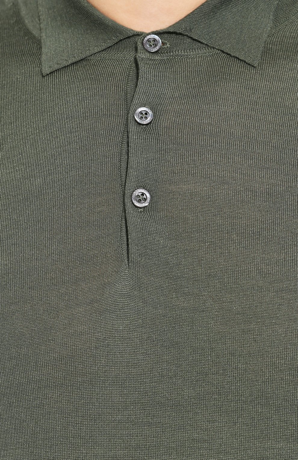 Поло из смеси шерсти и шелка CORNELIANI, арт. 85M596-0125115/00, фото 5