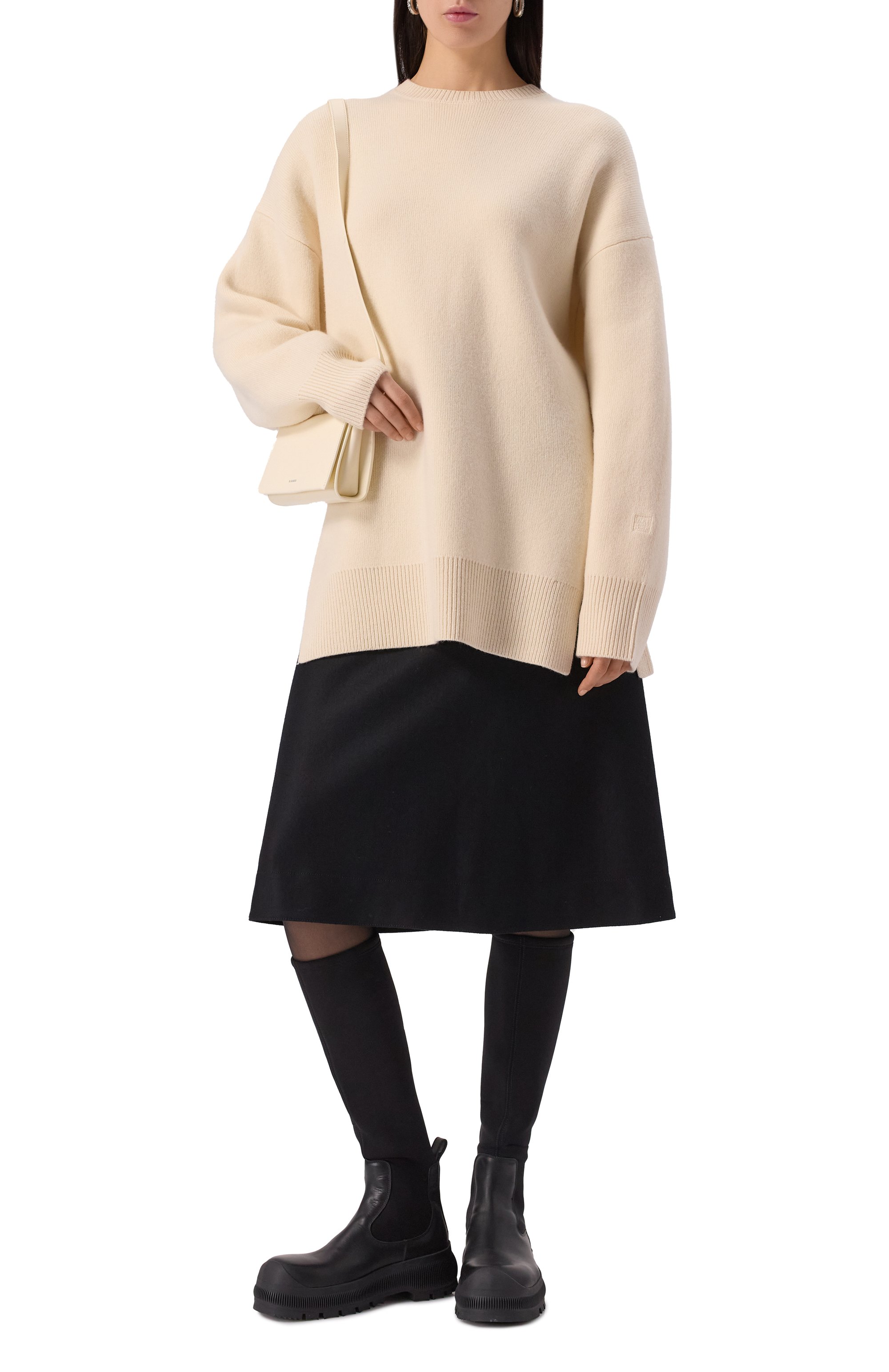 Свитер из шерсти и кашемира TOTEME, арт. 251-WRT4626-YA0132, фото 2