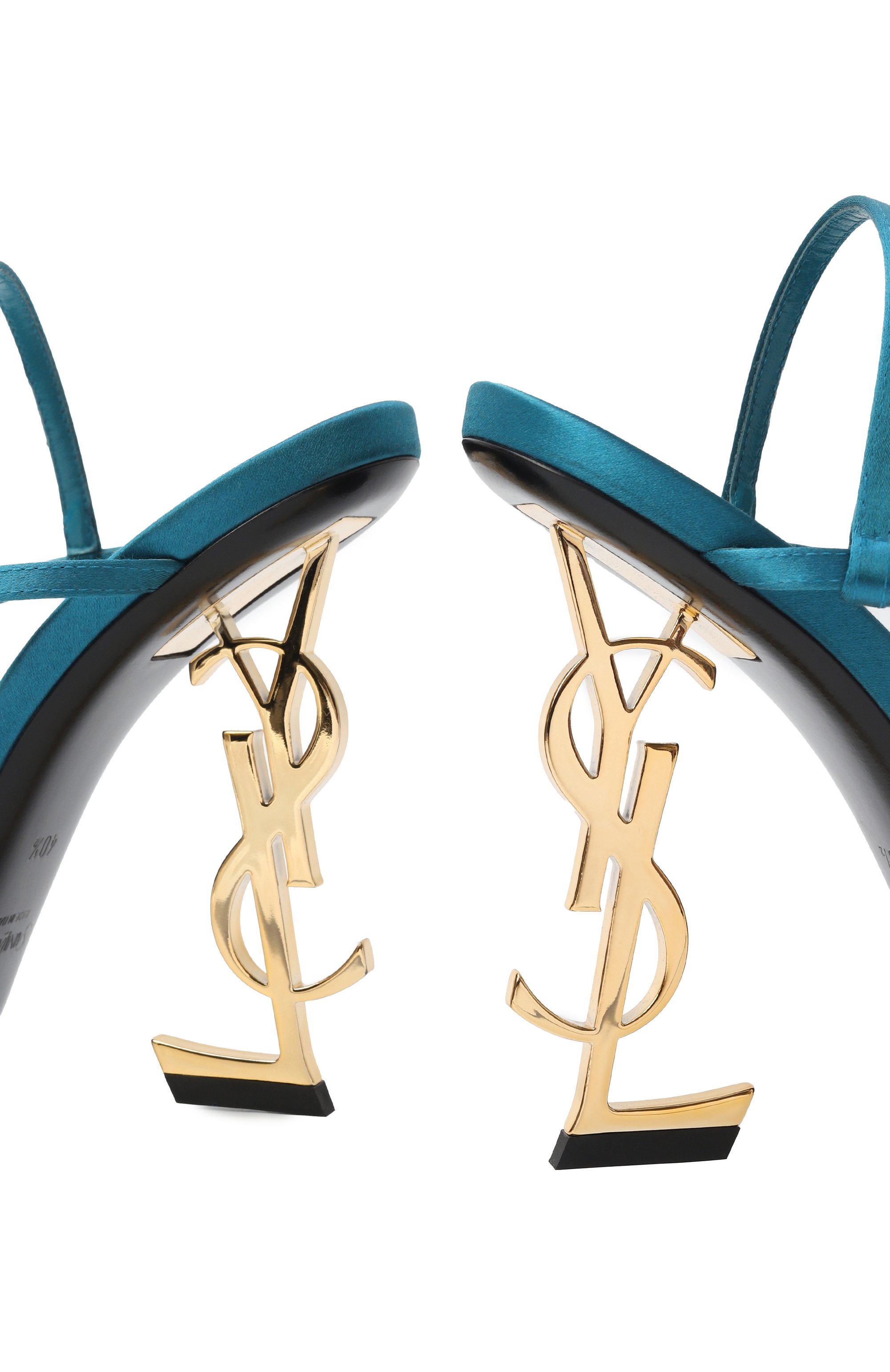 Текстильные босоножки opyum 110 SAINT LAURENT, арт. 817972/9QNBS, фото 7