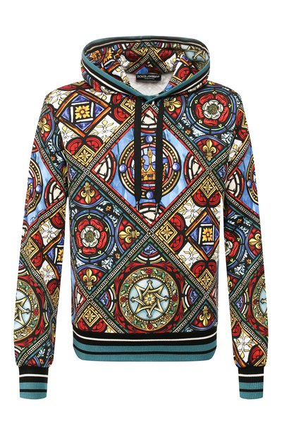 Хлопковое худи DOLCE & GABBANA, арт. G9QW1T/FS7H0, фото 1