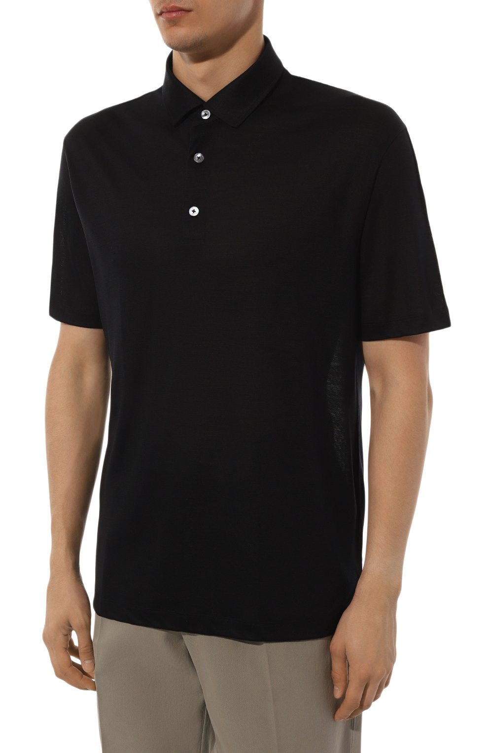Шерстяное поло ZEGNA, арт. E7345A5/BCT724412, фото 3