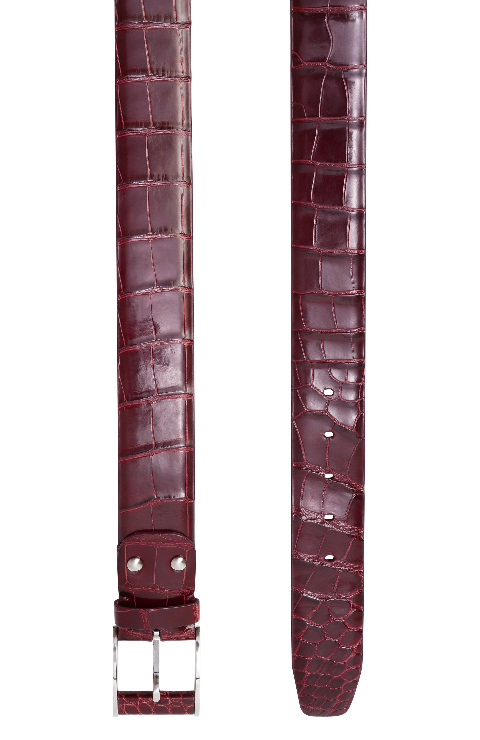 Ремень из кожи аллигатора ZILLI, арт. MJL-CLAQE-01011/0819/AMIS, фото 3