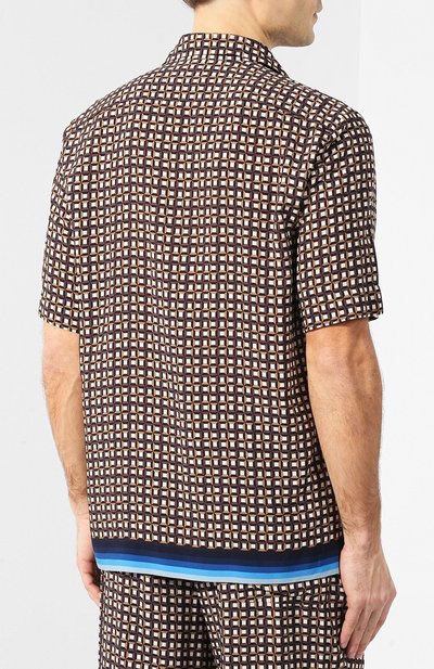 Рубашка из вискозы DRIES VAN NOTEN, арт. 191-20728-7006, фото 4