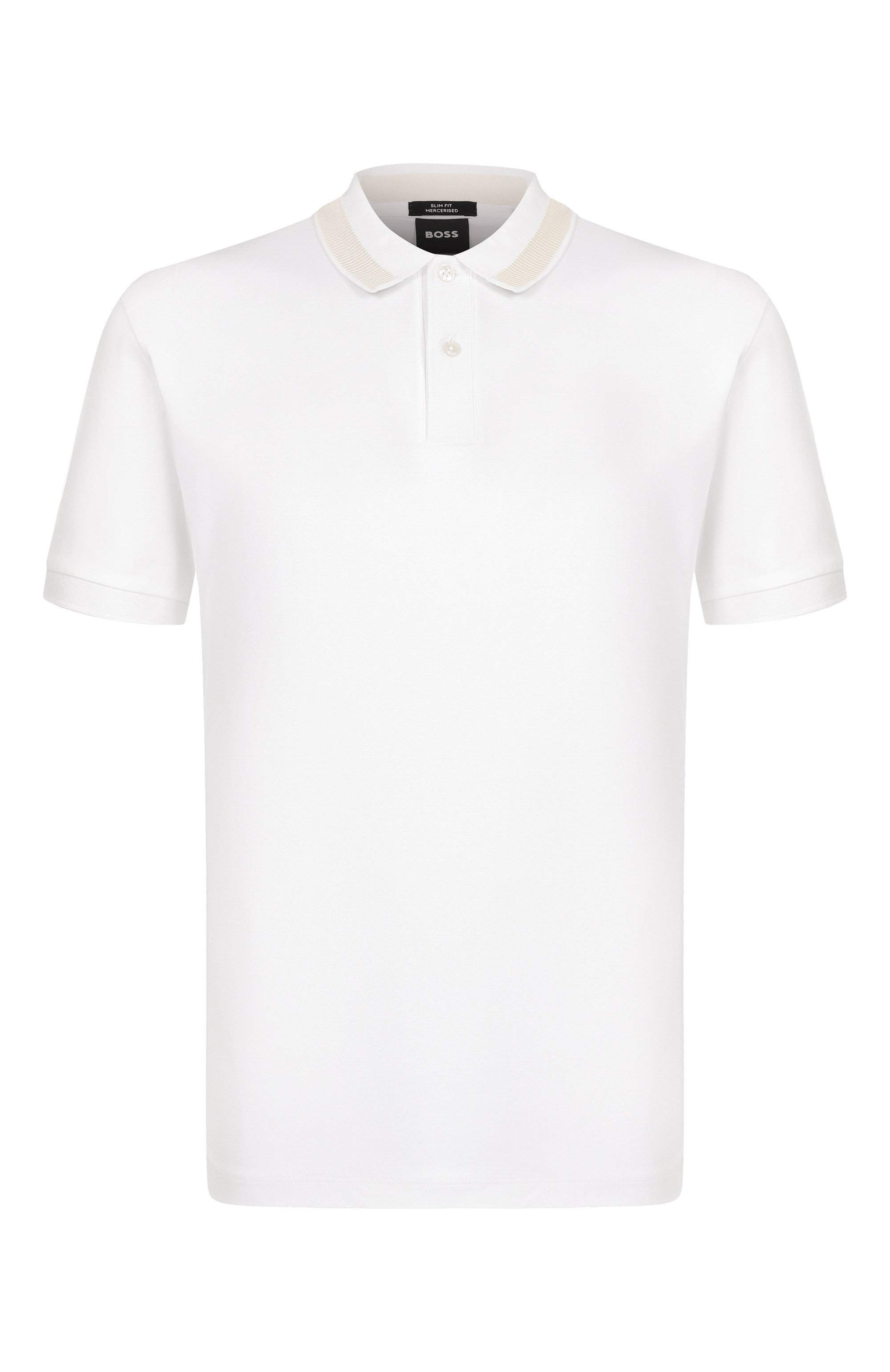 Хлопковое поло BOSS, арт. 50531791, фото 1