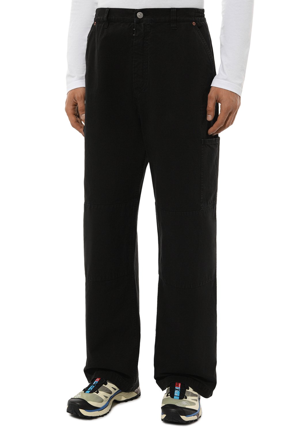 Хлопковые брюки-карго MM6, арт. SH0KA0029/S78548, фото 3