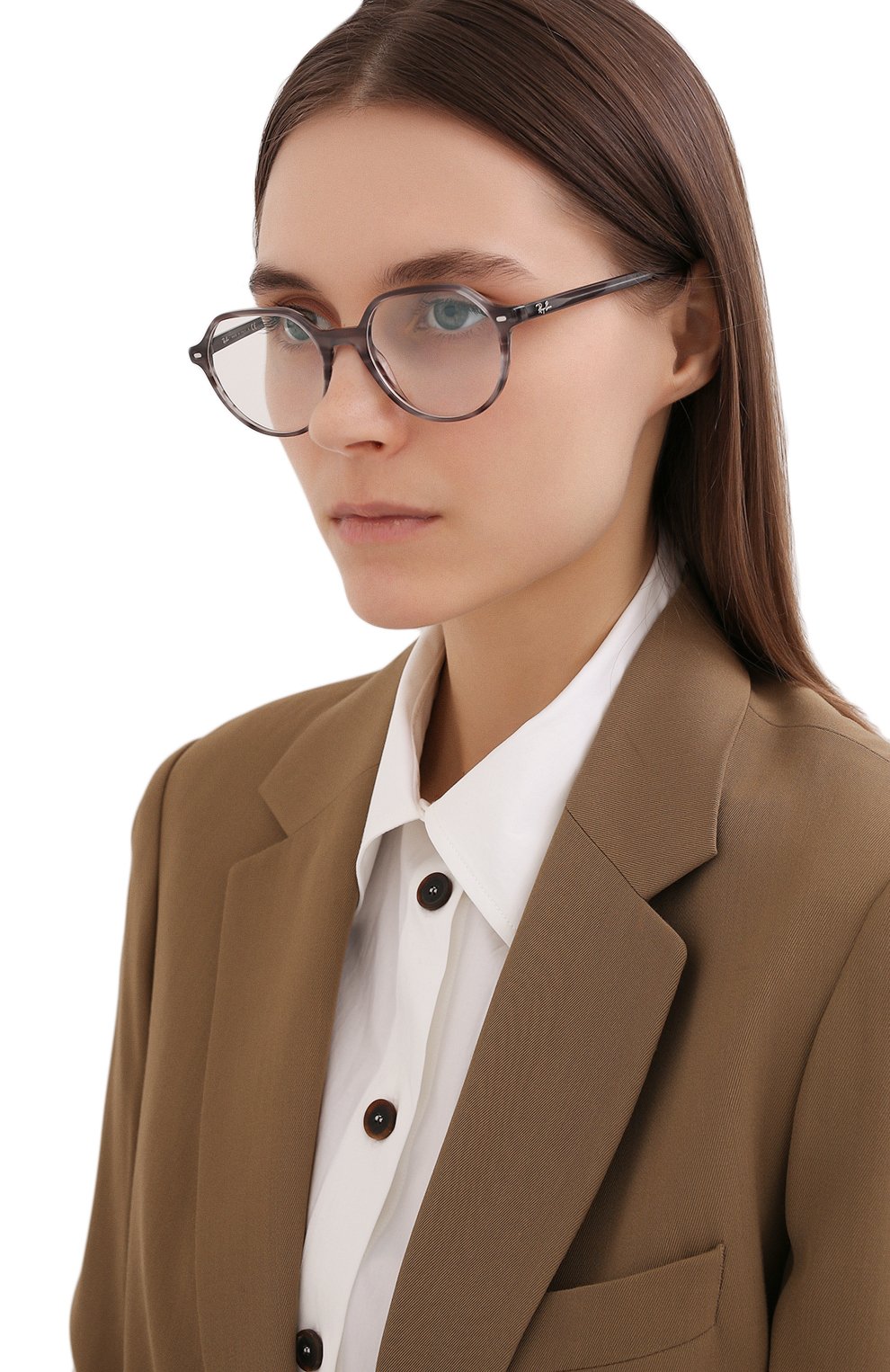 Оправа RAY-BAN серого цвета по цене 11350 руб., арт. 5395-8055, фото 2 Оправа RAY-BAN, арт. 5395-8055, фото 2