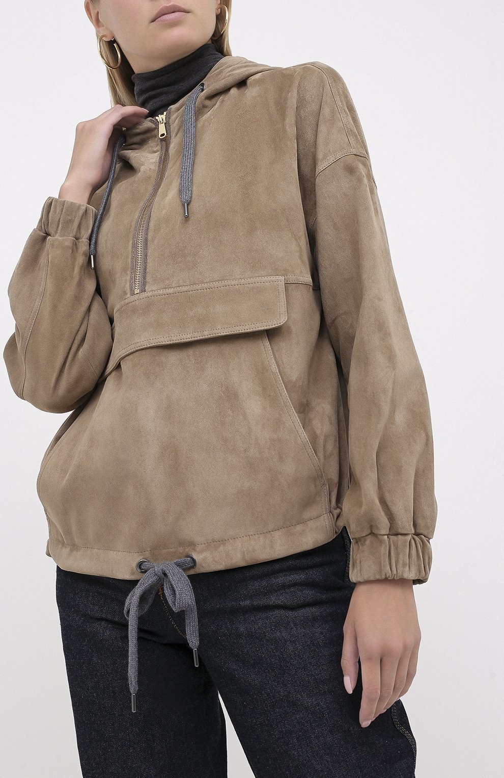 Замшевый анорак BRUNELLO CUCINELLI, арт. M0W30SV609, фото 3