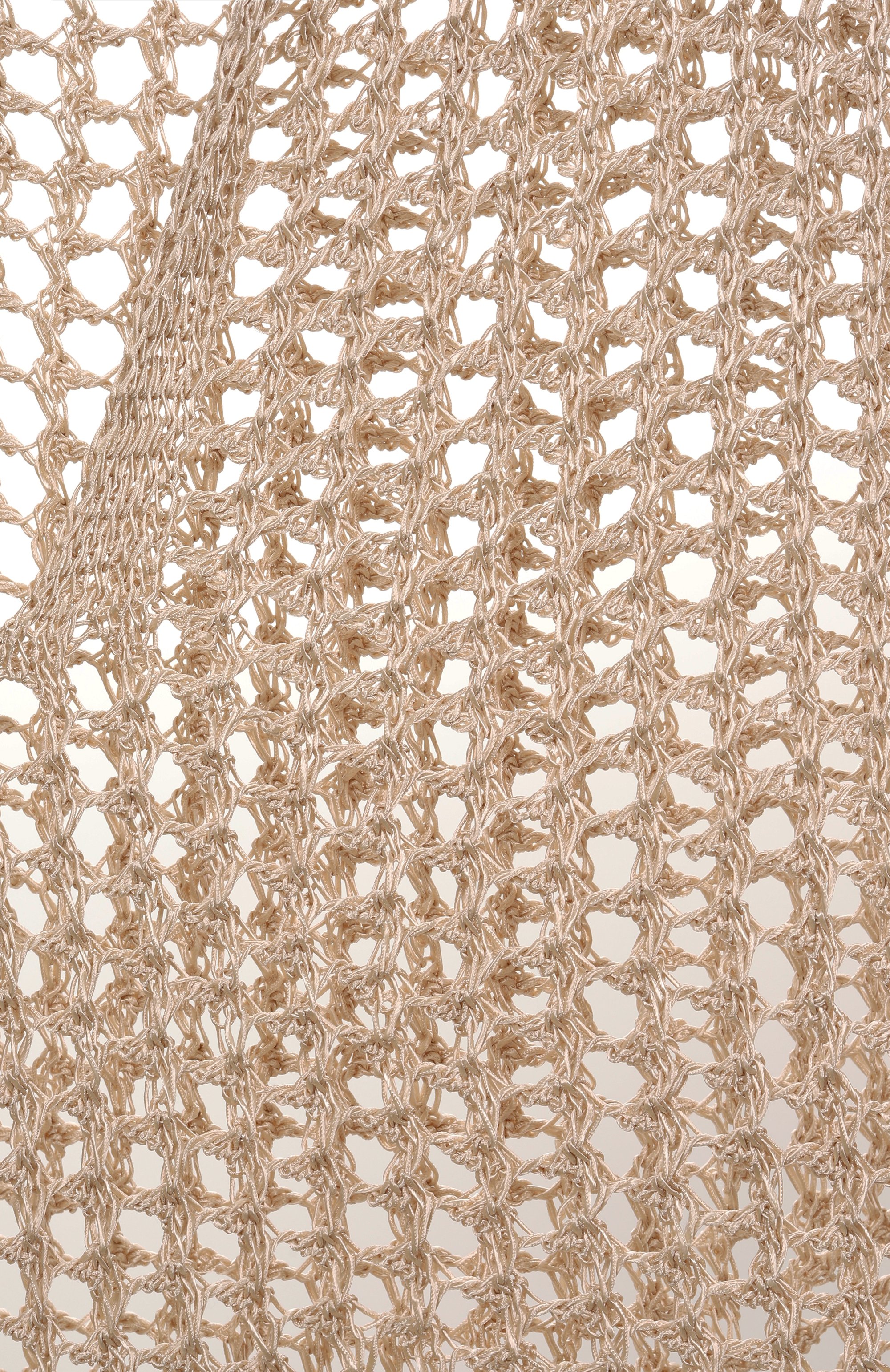 Топ из вискозы ERIKA CAVALLINI бежевого цвета по цене 49950 руб., арт. P5SC03, фото 6 Топ из вискозы ERIKA CAVALLINI, арт. P5SC03, фото 6