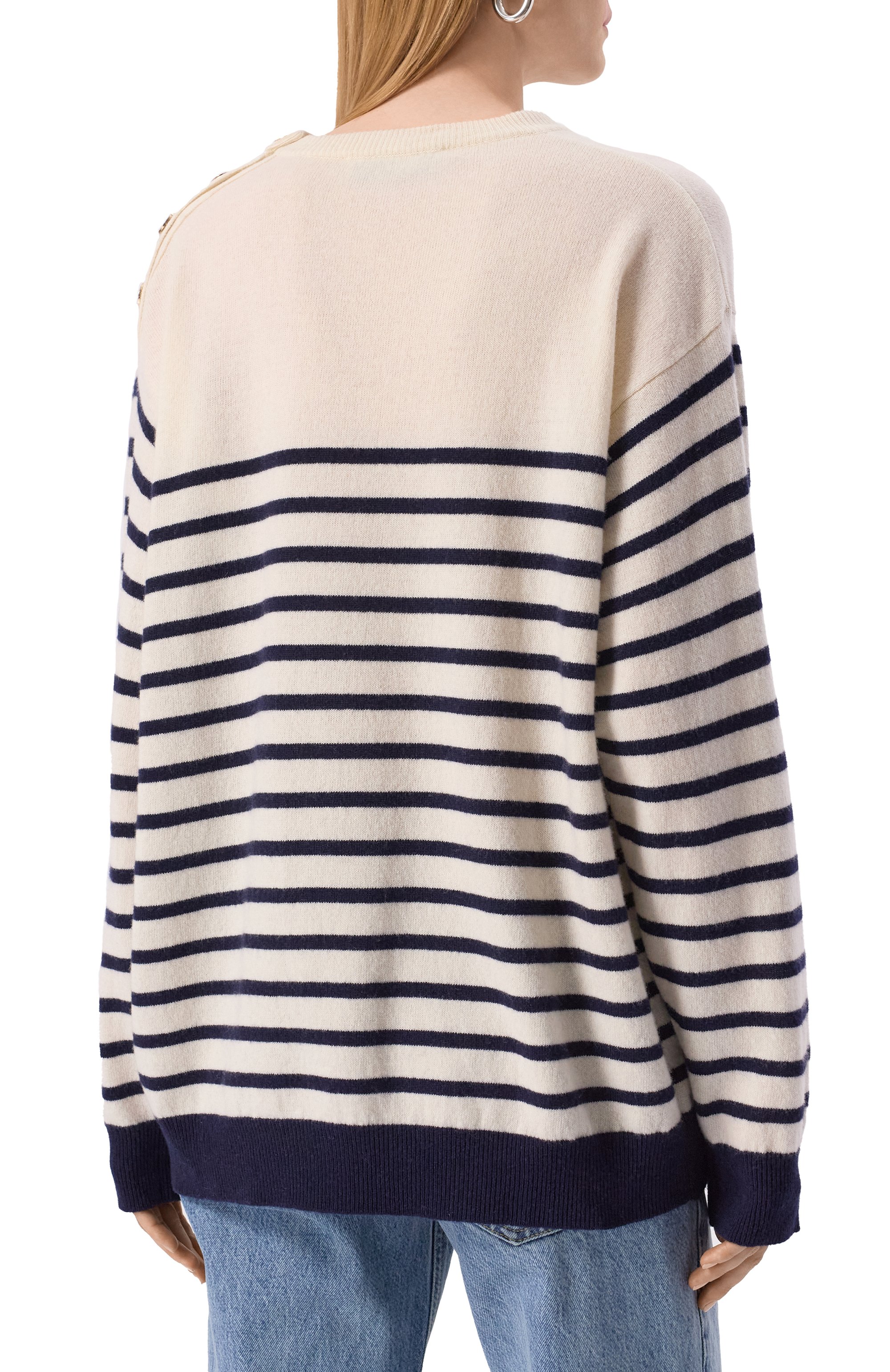 Шерстяной свитер BLUMARINE, арт. P522M536W, фото 4