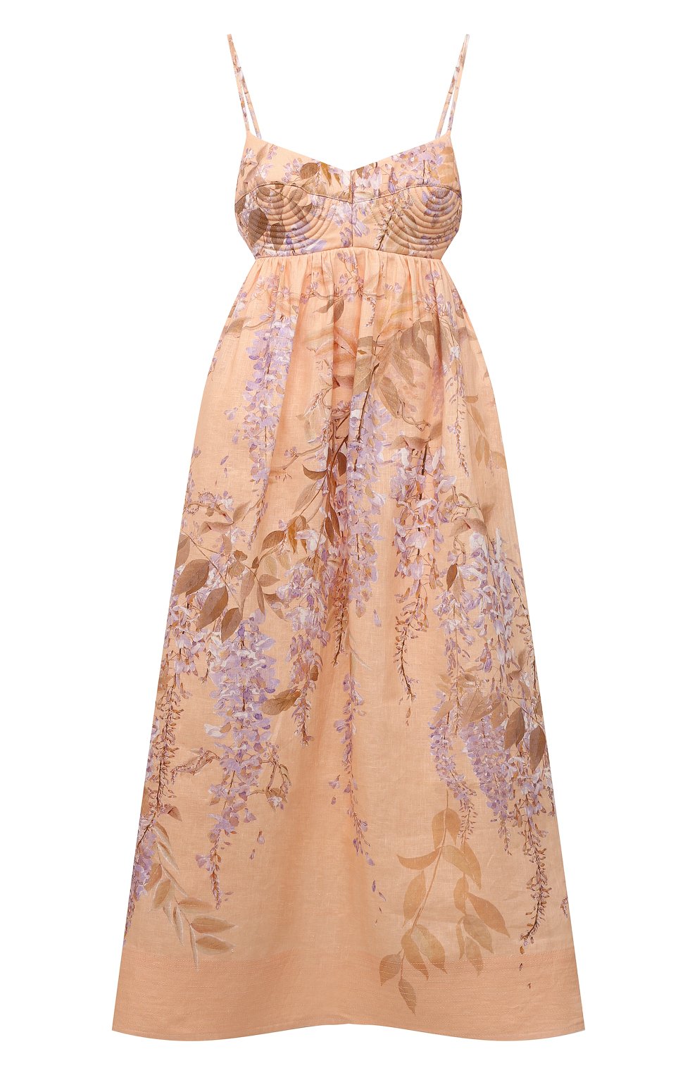 Льняное платье ZIMMERMANN, арт. 2391DR0S, фото 1