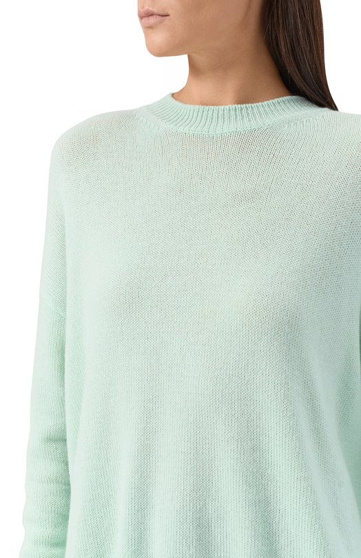 Кашемировый свитер Jil Sander J02GP0013/J13206 Зелёный  J02GP0013/J13206 Фото 5