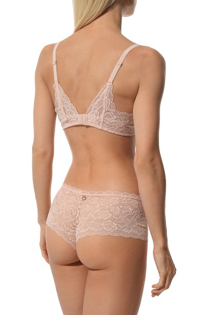 Бюстгальтер-балконет AUBADE светло-розового цвета по цене 18840 руб., арт. HK04, фото 3 Бюстгальтер-балконет AUBADE, арт. HK04, фото 3