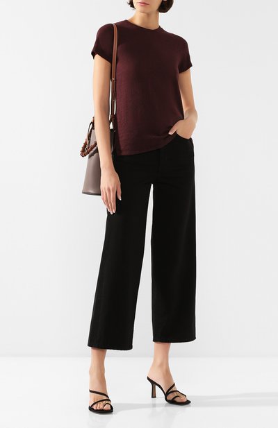 Хлопковая футболка ATM ANTHONY THOMAS MELILLO бордового цвета по цене 12600 руб., арт. AW1145-FK, фото 2 Хлопковая футболка ATM ANTHONY THOMAS MELILLO, арт. AW1145-FK, фото 2