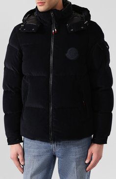 Мужская вельветовый пуховик 2 moncler 1952 x valextra frares MONCLER GENIUS темно-синего цвета, арт. E2-091-40824-05-549H4 | Фото 3 (Материал внешний: Хлопок; Материал подклада: Синтетический материал; Материал утеплителя: Пух и перо; Мужское Кросс-КТ: Пуховик-верхняя одежда, Верхняя одежда, пуховик-короткий; Длина (верхняя одежда): Короткие; Рукава: Длинные; Кросс-КТ: Пуховик, Куртка; Драгоценные камни: Проставлено; Материал сплава: Проставлено; Стили: Кэжуэл)