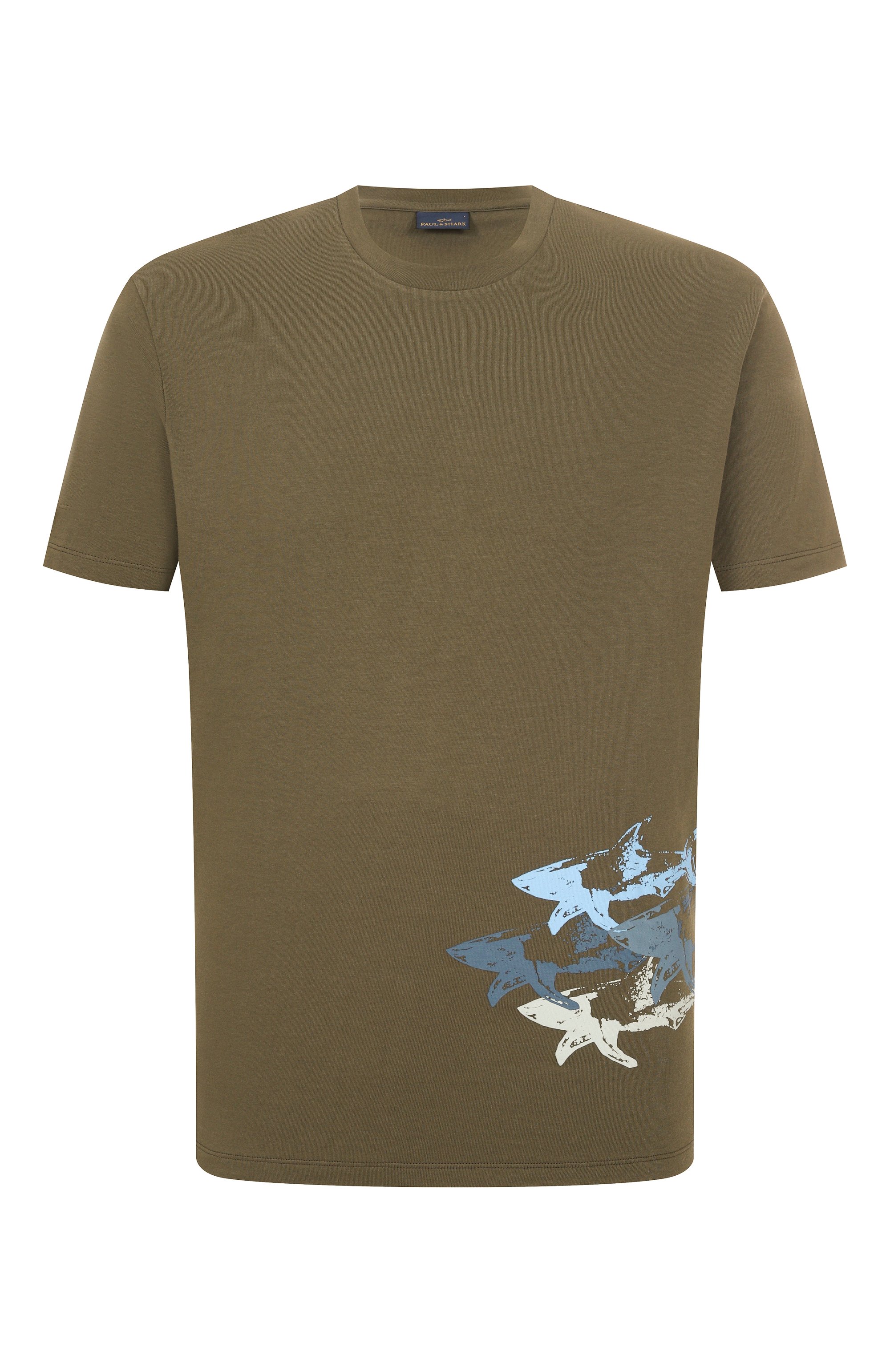 Хлопковая футболка PAUL&SHARK, арт. 25411040, фото 1