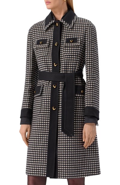 Шерстяное пальто VALENTINO, арт. 7B3CA7S09F1, фото 3