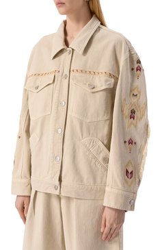 Джинсовая куртка ISABEL MARANT ETOILE, арт. 25PVE0430FA/C1H02E, фото 3