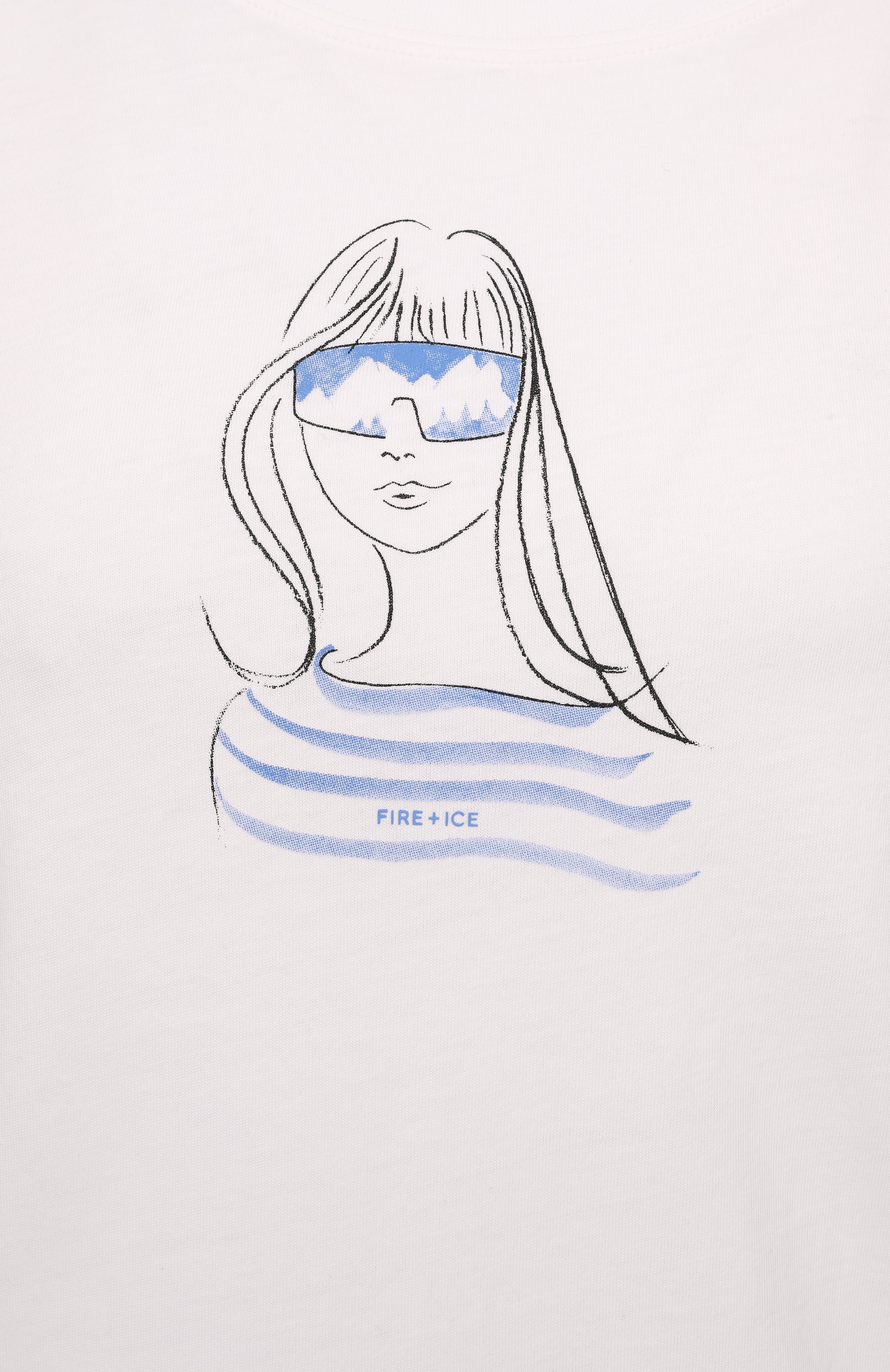 Хлопковая футболка BOGNER FIRE+ICE, арт. 54606717, фото 6