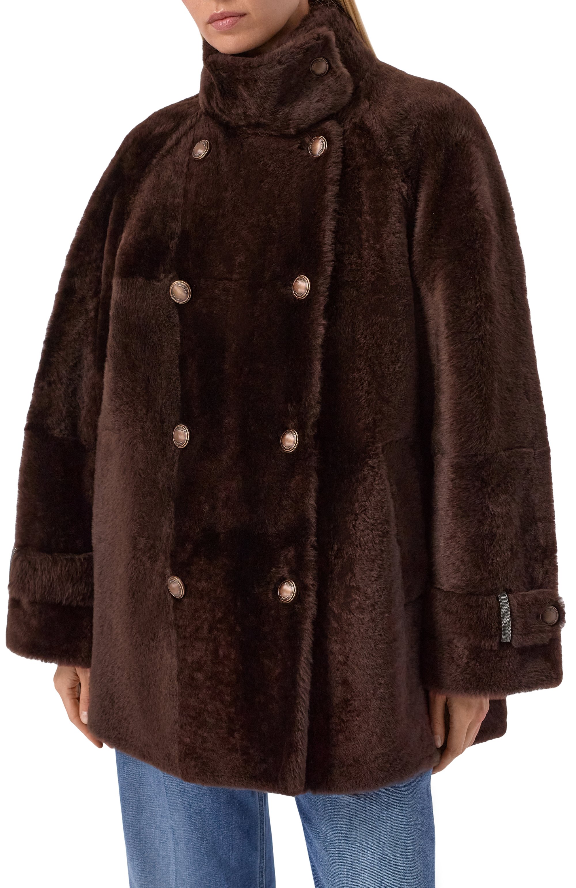 Дубленка из овчины BRUNELLO CUCINELLI, арт. MPMRA7707, фото 3