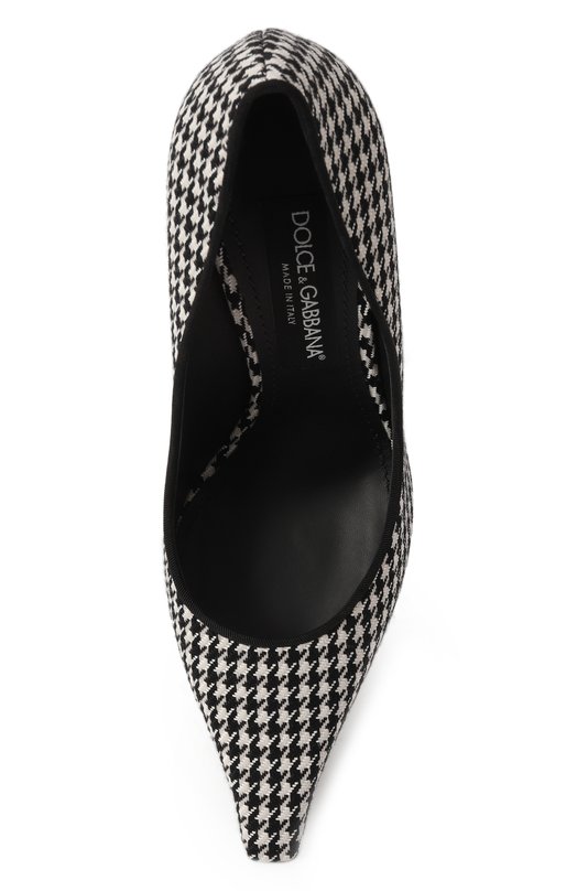 Текстильные туфли Mun 105 Dolce & Gabbana CD1872/A9V05 Чёрно-белый  CD1872/A9V05 Фото 6