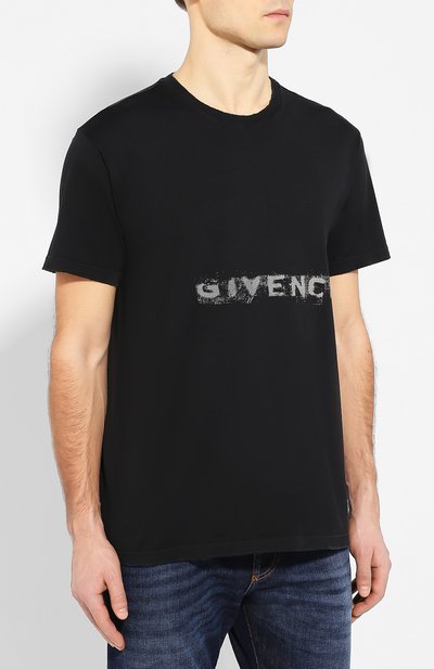 Хлопковая футболка GIVENCHY, арт. BM70M33002, фото 3