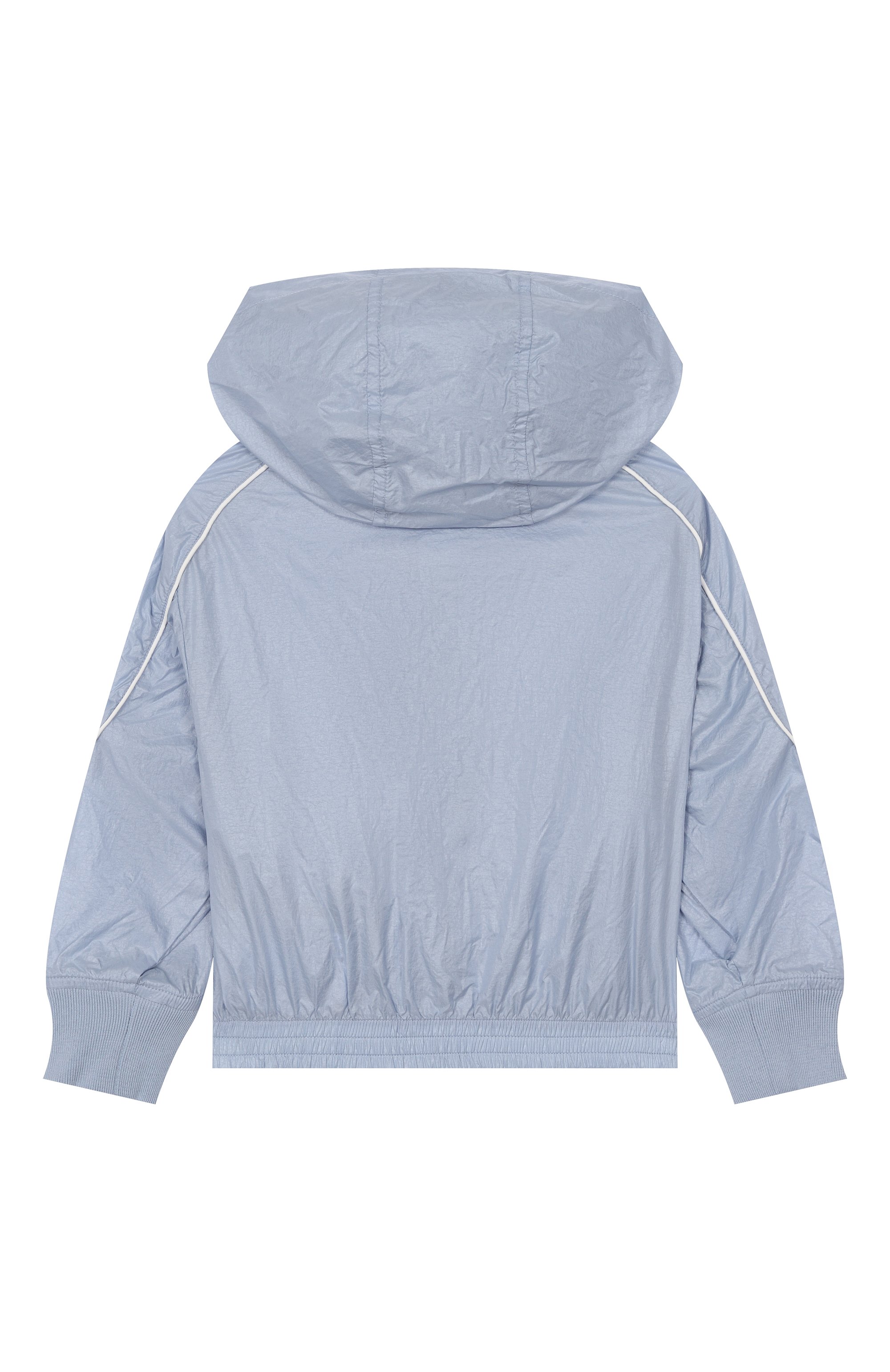 Ветровка EMPORIO ARMANI тёмно-голубого цвета по цене 31750 руб., арт. EB000917/AF21230, фото 2 Ветровка EMPORIO ARMANI, арт. EB000917/AF21230, фото 2