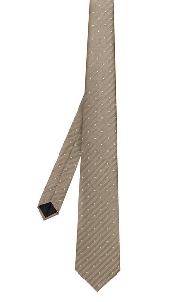 Шелковый галстук LANVIN бежевого цвета по цене 15400 руб., арт. 3112/TIE, фото 3 Шелковый галстук LANVIN, арт. 3112/TIE, фото 3
