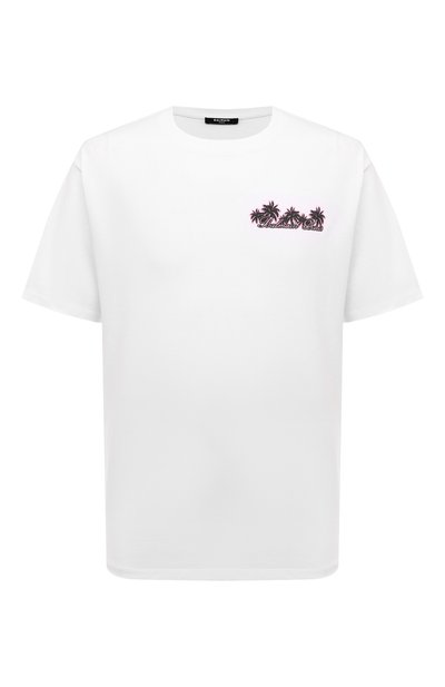 Мужская хлопковая футболка BALMAIN, арт. DH1EG000/GD82